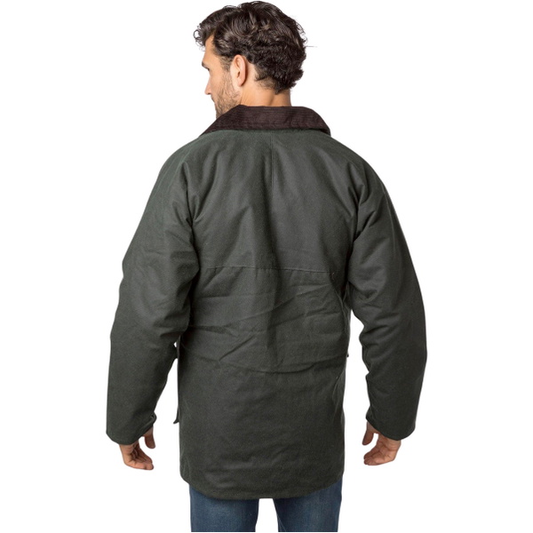 2025 Rydale Heren Thirsk Classic Wax Jas 412384 - Olive